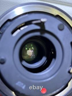 MINT? Canon AE-1 SLR Black Film Camera NEW FD 35-70mm F/4 Lens From JAPAN