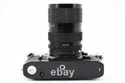 MINT? Canon AE-1 SLR Black Film Camera NEW FD 35-70mm F/4 Lens From JAPAN