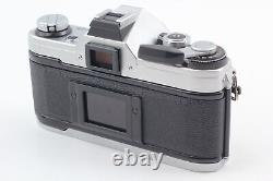 MINT Canon AE-1 Silver 35m Film Camera Body NEW FD 50mm f1.8 Lens From JAPAN