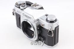 MINT Canon AE-1 Silver 35mm Film Camera New FD NFD 50mm f1.4 Lens From JAPAN