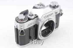 MINT Canon AE-1 Silver 35mm Film Camera New FD NFD 50mm f1.4 Lens From JAPAN