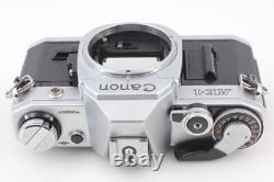 MINT Canon AE-1 Silver 35mm Film Camera New FD NFD 50mm f1.4 Lens From JAPAN