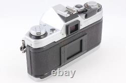 MINT Canon AE-1 Silver 35mm Film Camera New FD NFD 50mm f1.4 Lens From JAPAN