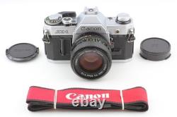 MINT Canon AE-1 Silver 35mm Film Camera SLR New FD 50mm f1.4 Lens From JAPAN