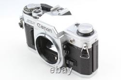 MINT Canon AE-1 Silver 35mm Film Camera SLR New FD 50mm f1.4 Lens From JAPAN