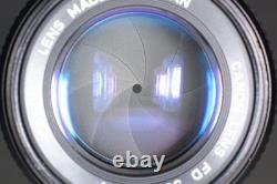 MINT Canon AE-1 Silver 35mm Film Camera SLR New FD 50mm f1.4 Lens From JAPAN