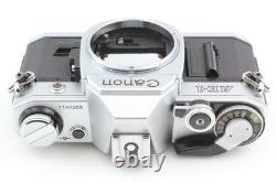 MINT Canon AE-1 Silver 35mm Film Camera SLR New FD 50mm f1.4 Lens From JAPAN