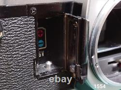 MINT Canon AE-1 Silver 35mm Film Camera SLR New FD 50mm f1.4 Lens From JAPAN