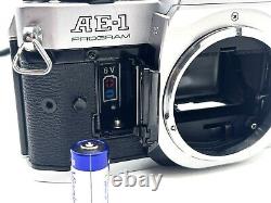 MINT Canon AE-1 program 35mm SLR Film Camera New FD 50mm f/1.4 Lens NFD JAPAN