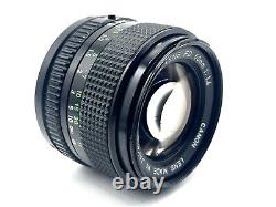 MINT Canon AE-1 program 35mm SLR Film Camera New FD 50mm f/1.4 Lens NFD JAPAN