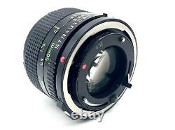 MINT Canon AE-1 program 35mm SLR Film Camera New FD 50mm f/1.4 Lens NFD JAPAN