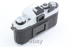 MINT Canon AE-1 silver 35m Film Camera Body NEW FD 50mm f1.4 Lens From JAPAN