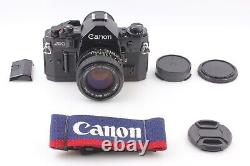 MINT+ Canon A-1 35mm Film camera Black body New FD 50mm f1.4 Lens From JAPAN