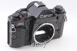 MINT+ Canon A-1 35mm Film camera Black body New FD 50mm f1.4 Lens From JAPAN