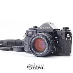 MINT Canon A-1 35mm Film camera body New FD 50mm f1.4 Lens FromJAPAN