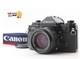 MINT Canon A-1 A1 35mm Film Camera NFD New FD 50mm f/1.4 Lens From JAPAN