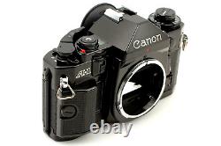 MINT? Canon A-1 A1 35mm SLR Film Camera NFD New FD 3Lens Set withCase From
