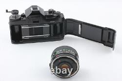 MINT Canon A-1 A1 SLR 35mm Film Camera New FD NFD 28mm f2.8 Lens From JAPAN