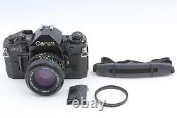 MINT Canon A-1 A1 SLR Film Camera Black body New FD NFD 50mm f/1.4 Lens JAPAN