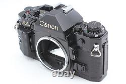 MINT Canon A-1 A1 SLR Film Camera Black body New FD NFD 50mm f/1.4 Lens JAPAN