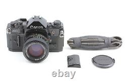 MINT Canon A-1 A1 SLR Film Camera body New FD NFD 50mm f1.8 Lens From JAPAN