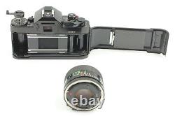MINT Canon A-1 A1 SLR Film camera Black Lens NEW FD 50mm f1.4 From JAPAN