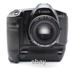 MINT? Canon EOS-1 EOS1 35mm SLR Film Camera AF EF 50mm F/1.4 Lens From JAPAN