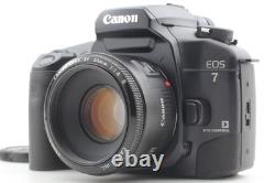 MINT? Canon EOS 7 ELAN 7E 35mm Film Camera EF 50mm F/1.8 II Lens From JAPAN