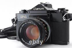 MINT? Canon F-1 F1 35mm SLR Film Camera FD 50mm f/1.4 Lens From JAPAN