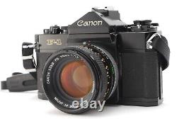 MINT? Canon F-1 F1 35mm SLR Film Camera FD 50mm f/1.4 SSC Flash Coupler F JAPAN