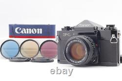 MINT Canon F-1 Late Model Film Camera Body NFD 50mm f/1.4 Lens From JAPAN