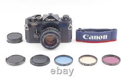 MINT Canon F-1 Late Model Film Camera Body NFD 50mm f/1.4 Lens From JAPAN