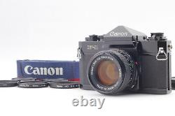 MINT Canon F-1 Late Model Film Camera Body NFD 50mm f/1.4 Lens From JAPAN