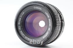 MINT Canon F-1 Late New FD 50mm f/1.4 35mm SLR Film Camera Lens From JAPAN