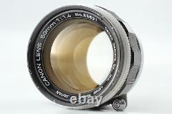 MINT Canon Model 7 Rangefinder 35mm Film Camera L39 LTM 50mm f1.4 Lens JAPAN