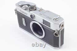 MINT Canon P Rangefinder 35mm Film Camera 50mm F/1.4 With Case Hood From JAPAN