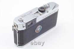 MINT Canon P Rangefinder 35mm Film Camera 50mm F/1.4 With Case Hood From JAPAN