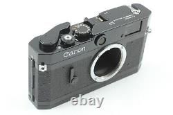 MINT Canon P Rangefinder Film Camera Repaint Black 50mm f1.4 L39 Lens JAPAN