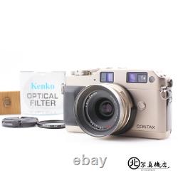 MINT Contax G1 D Rangefinder Film Camera 28mm f2.8 Lens Data Back From JAPAN