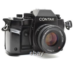 MINT? Contax RX 35mm SLR Film camera 50mm F/1.7 Lens MMJ From JAPAN