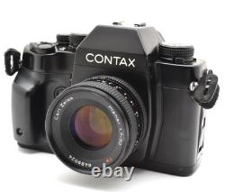 MINT? Contax RX 35mm SLR Film camera 50mm F/1.7 Lens MMJ From JAPAN