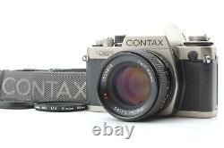 MINT Contax S2 60 yeas SLR Film Camera Planar 50mm f1.4 T Lens From JAPAN 297