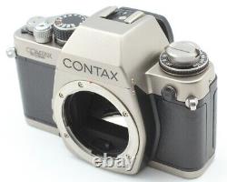 MINT Contax S2 60 yeas SLR Film Camera Planar 50mm f1.4 T Lens From JAPAN 297