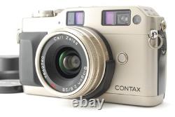 MINT IN BOX Contax G1 35mm Film Camera 28mm F/2.8 Lens Set From Japan