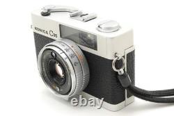 MINT Konica C35 E&L 35mm Film Camera Silver 38mm F2.8 Lens Tested From Japan