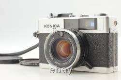 MINT Konica C35 FD Silver 35mm Film Camera 38mm f1.8 Lens From JAPAN
