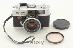 MINT Konica C35 FD Silver 35mm Film Camera 38mm f1.8 Lens From JAPAN