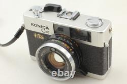 MINT Konica C35 FD Silver 35mm Film Camera 38mm f1.8 Lens From JAPAN