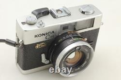 MINT Konica C35 FD Silver 35mm Film Camera 38mm f1.8 Lens From JAPAN