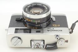 MINT Konica C35 FD Silver 35mm Film Camera 38mm f1.8 Lens From JAPAN